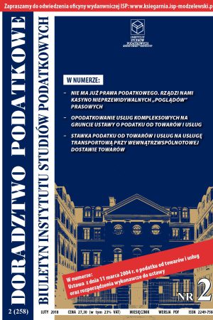 Wersja PDF BISP Doradztwo Podatkowe 02/2018