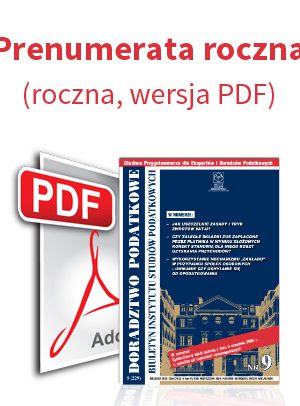Prenumerata roczna 2025 wersja PDF