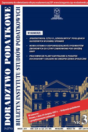 Wersja PDF BISP Doradztwo Podatkowe nr 03/2019