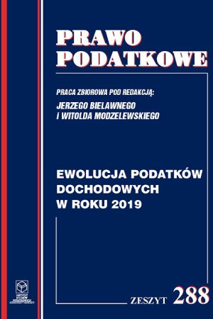 Wersja PDF "Z nr 288-Ewolucja podatków dochodowych w 2019 roku"