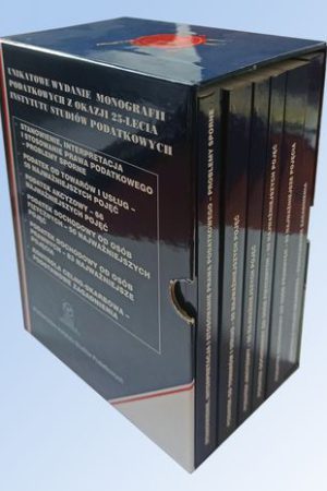 Wersja drukowana "Monografie Podatkowe Tom I-VI" komplet wyd.2021