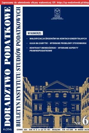 Wersja PDF BISP Doradztwo Podatkowe nr 6/2024