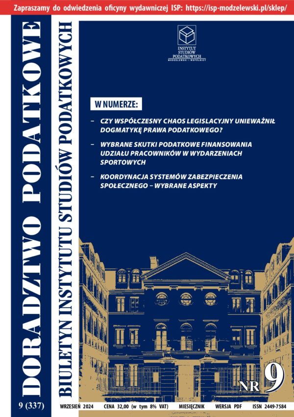 Wersja PDF BISP Doradztwo Podatkowe nr 9/2024