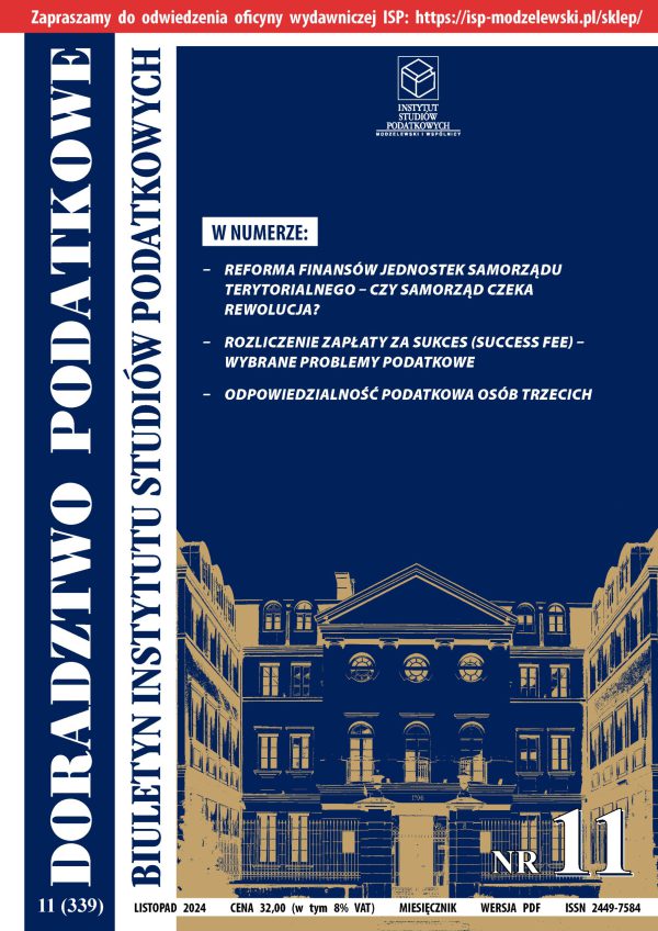 Wersja PDF BISP Doradztwo Podatkowe nr 11/2024