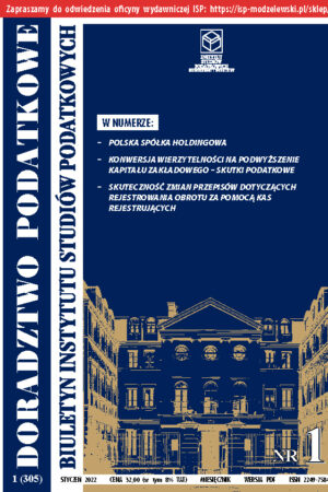 Wersja PDF BISP Doradztwo Podatkowe nr 01/2022