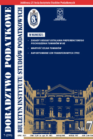 Wersja PDF BISP Doradztwo Podatkowe nr 07/2021