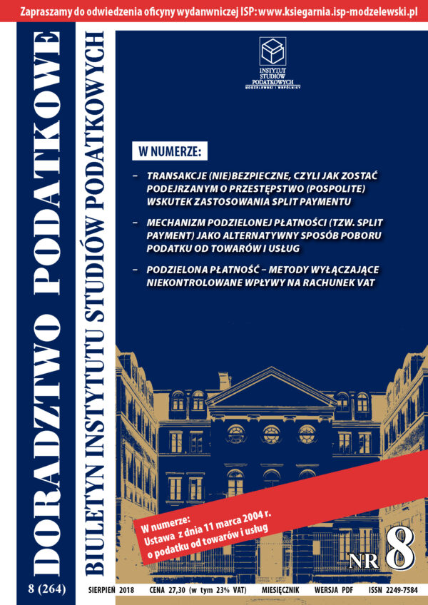 Wersja PDF BISP Doradztwo Podatkowe 08/2018 - obrazek 2