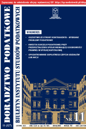 Wersja PDF BISP Doradztwo Podatkowe nr 11/2023