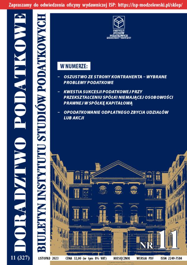 Wersja PDF BISP Doradztwo Podatkowe nr 11/2023