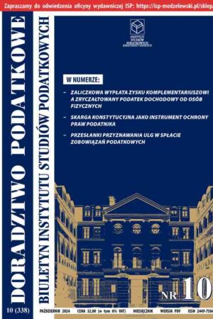 Wersja PDF BISP Doradztwo Podatkowe nr 10/2024