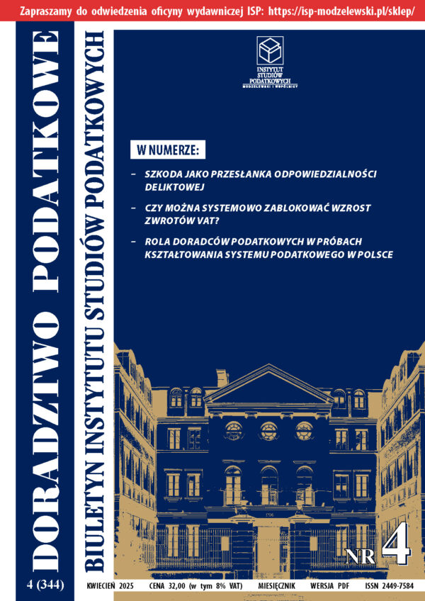 Wersja PDF BISP Doradztwo Podatkowe nr 4/2025