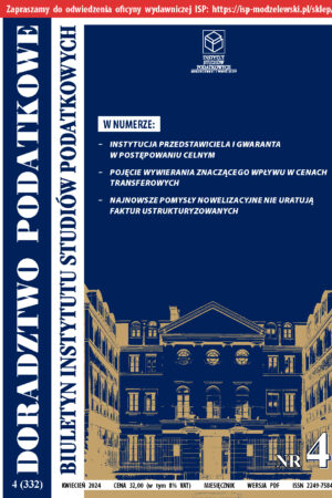 Wersja PDF BISP Doradztwo Podatkowe nr 4/2024