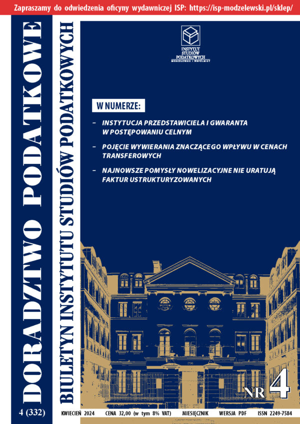 Wersja PDF BISP Doradztwo Podatkowe nr 4/2024
