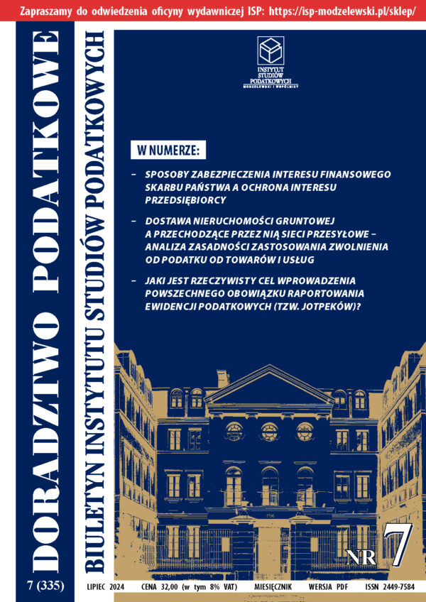 Wersja PDF BISP Doradztwo Podatkowe nr 7/2024