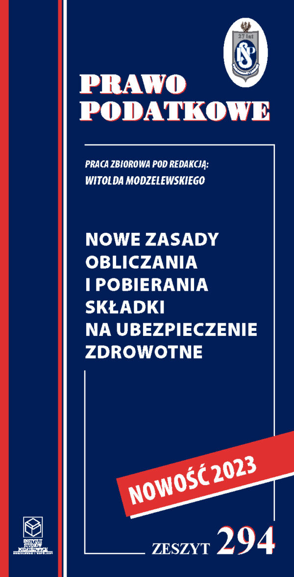 Wersja PDF "Nowe zasady obliczania i pobierania składki na ubezpieczenie zdrowotne"