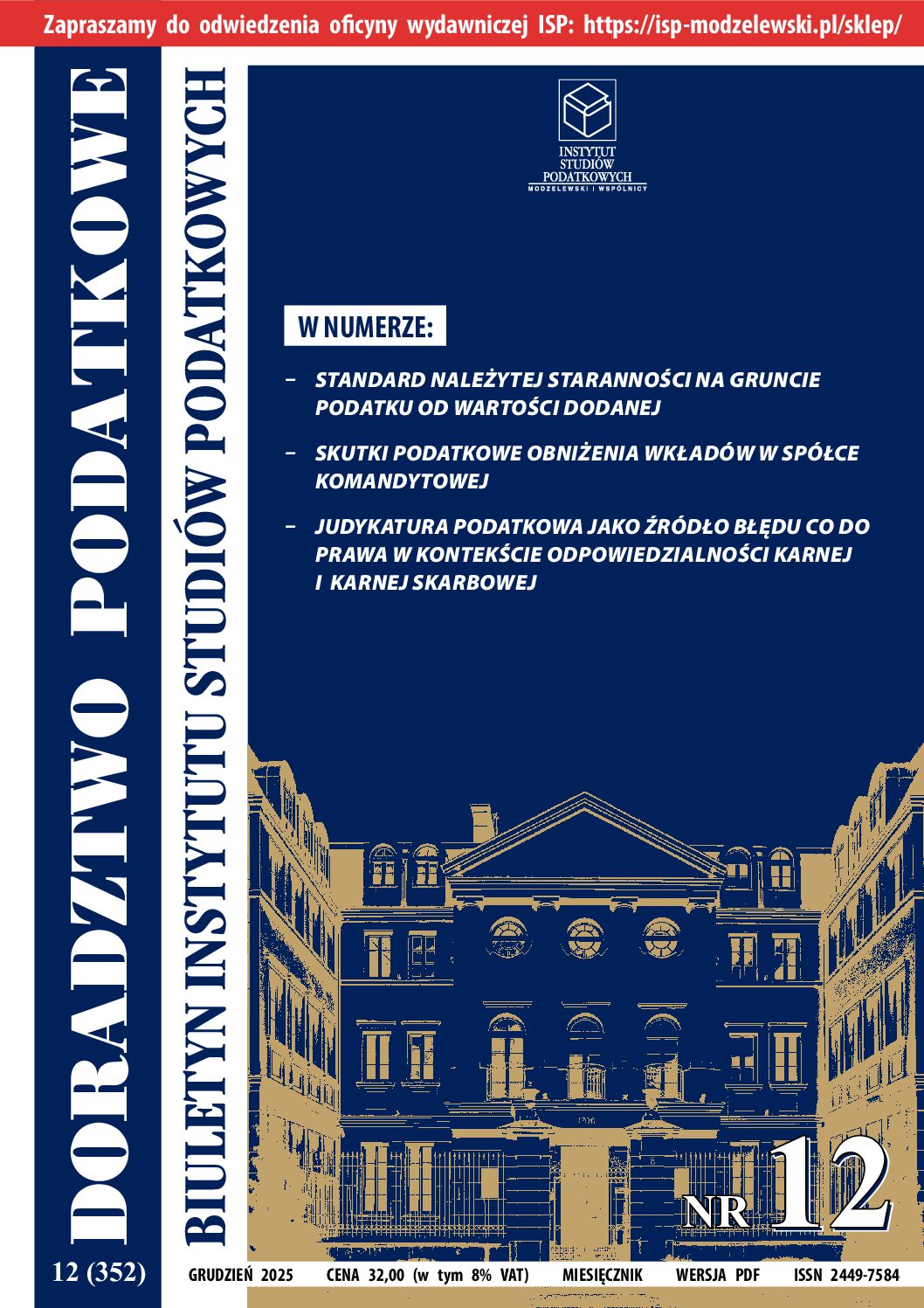 Wersja PDF BISP Doradztwo Podatkowe nr 12/2025